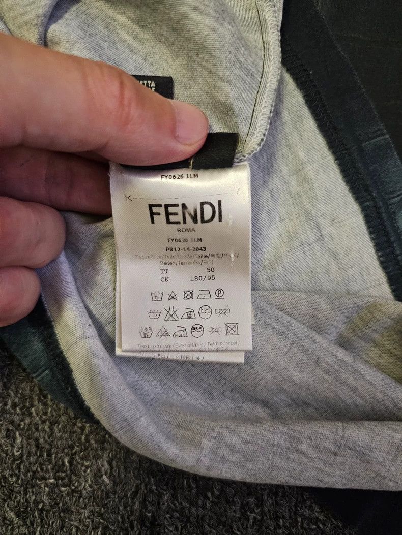 Fendi Fendi Short Sleeve Tie-Dye T-Shirt-yf Size US L / EU 52-54 / 3 - 7 Thumbnail