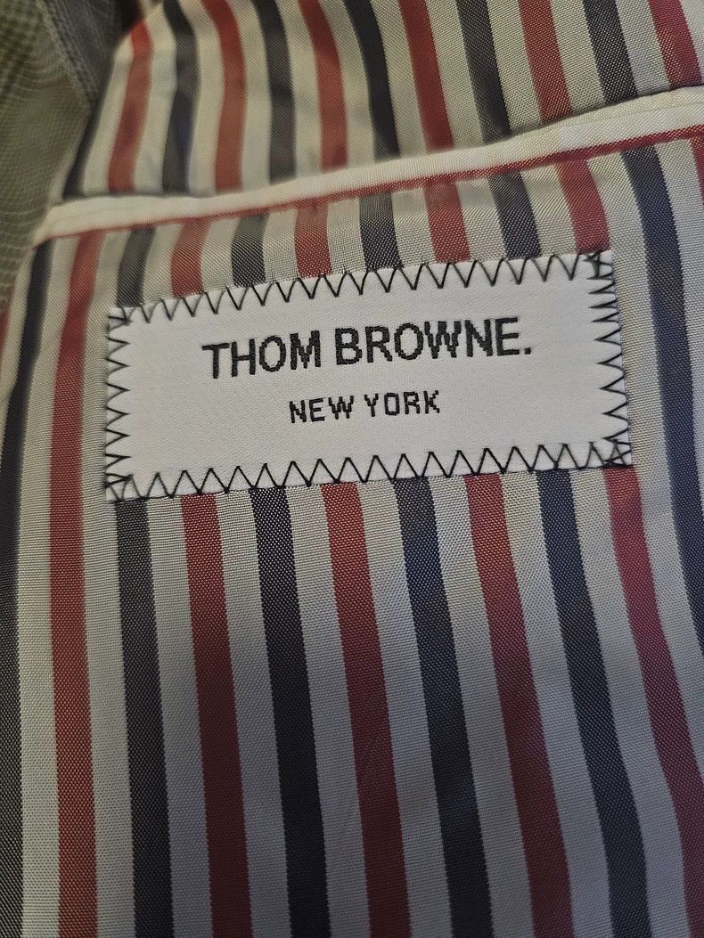 Thom Browne Thom Browne Houndstooth Wool Blazer-yf Size US M / EU 48-50 / 2 - 6 Thumbnail