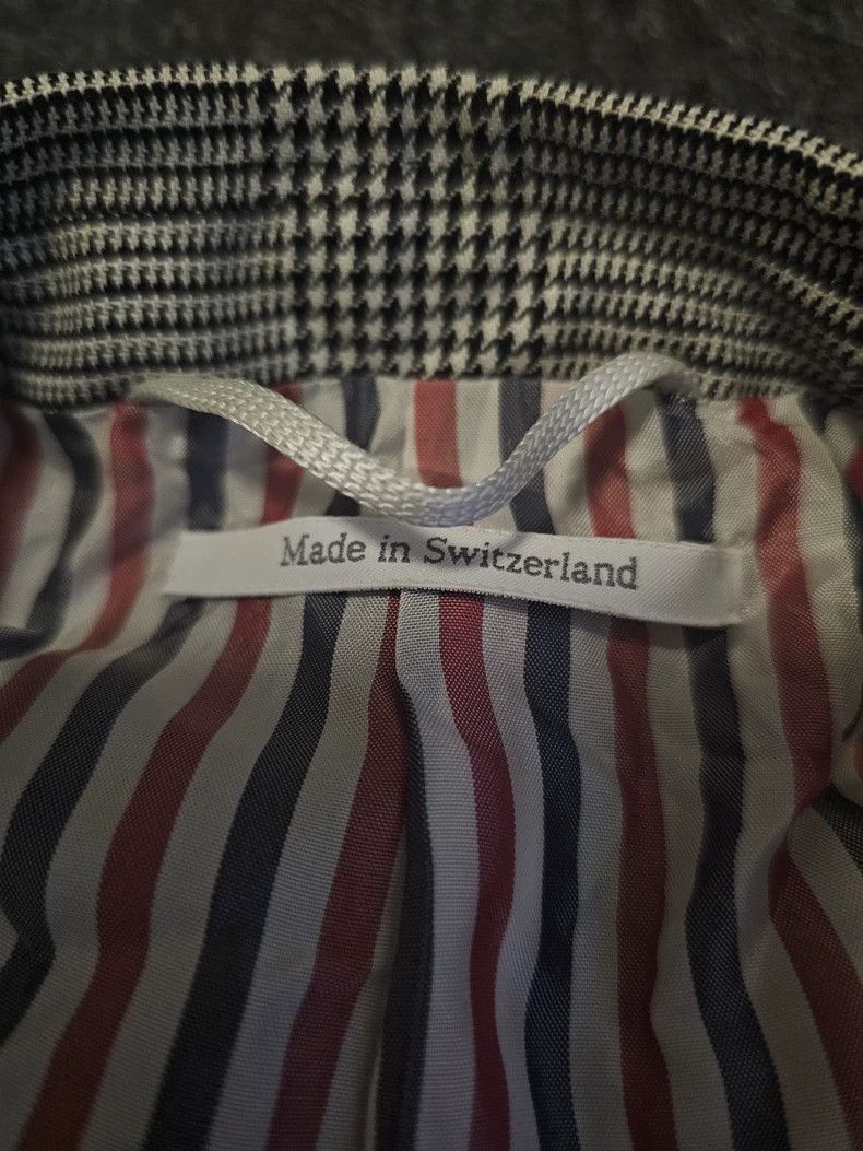 Thom Browne Thom Browne Houndstooth Wool Blazer-yf Size US M / EU 48-50 / 2 - 3 Thumbnail
