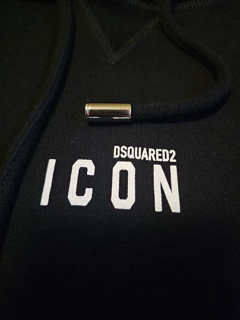 Dsquared2 Dsquared2 Black Icon Hooded Sweatshirt-yf Size US L / EU 52-54 / 3 - 2 Thumbnail