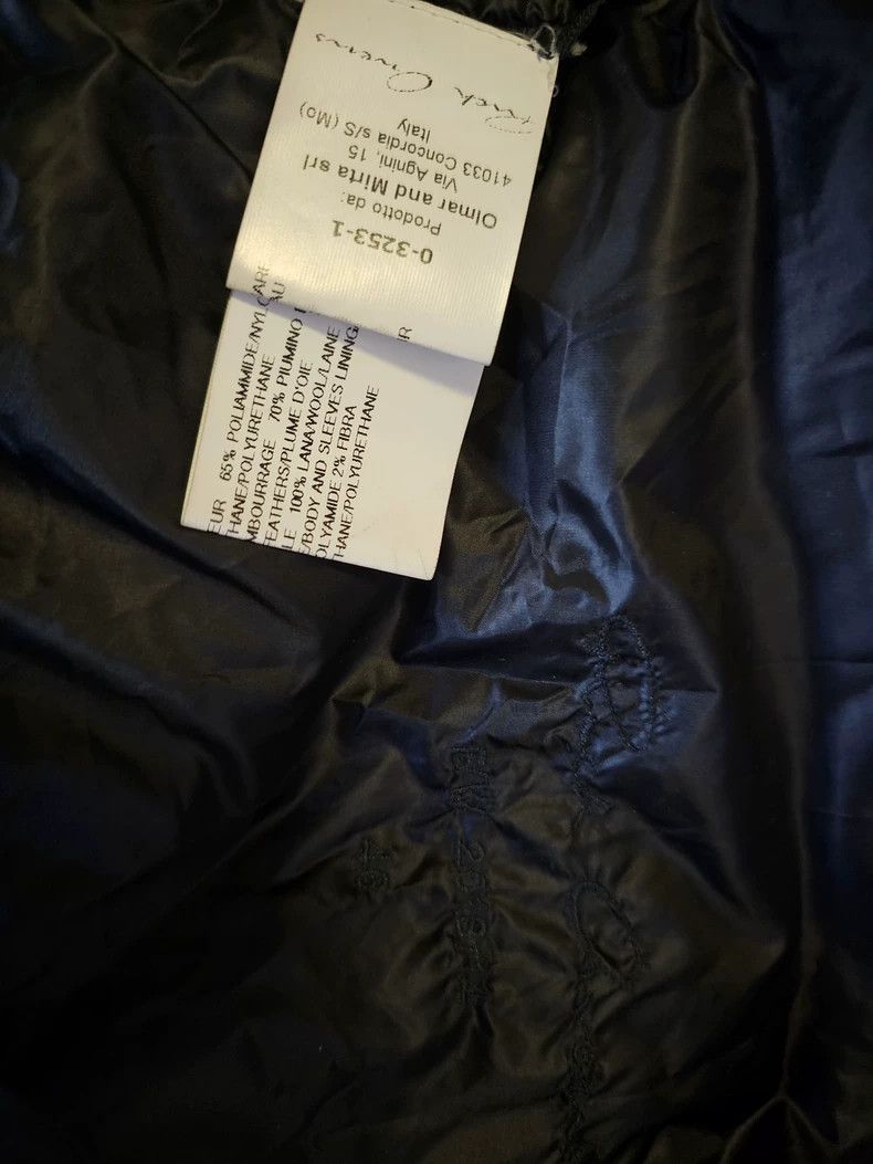 Rick Owens Rick Owens Men's Black Down Coat-yf Size US M / EU 48-50 / 2 - 7 Thumbnail