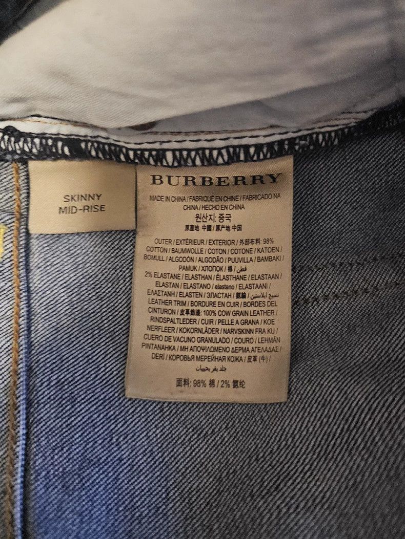 Burberry Burberry Blue Denim Jeans-yf Size US 30 / EU 46 - 6 Thumbnail