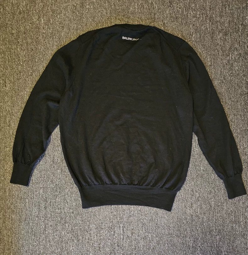 Balenciaga Balenciaga Men's Wool Sweater-yf Size US M / EU 48-50 / 2 - 3 Thumbnail