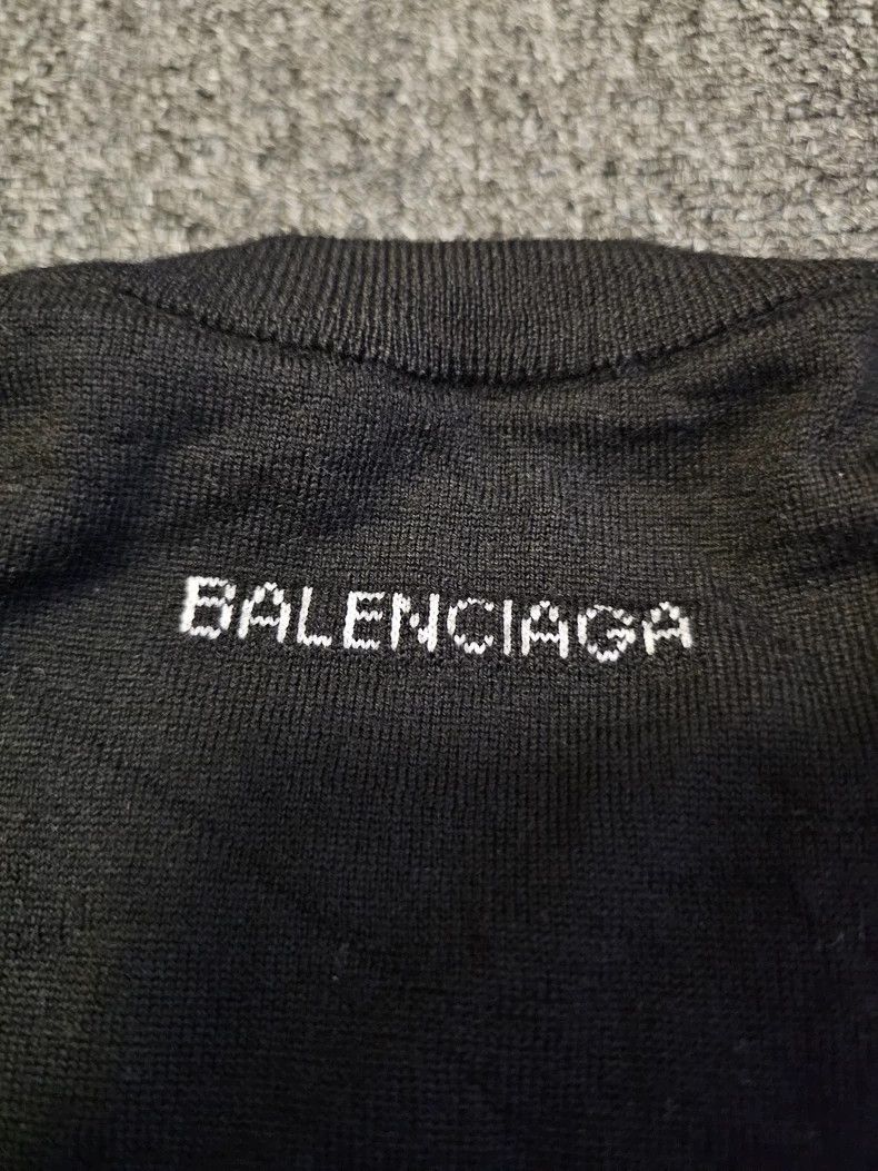 Balenciaga Balenciaga Men's Wool Sweater-yf Size US M / EU 48-50 / 2 - 4 Thumbnail
