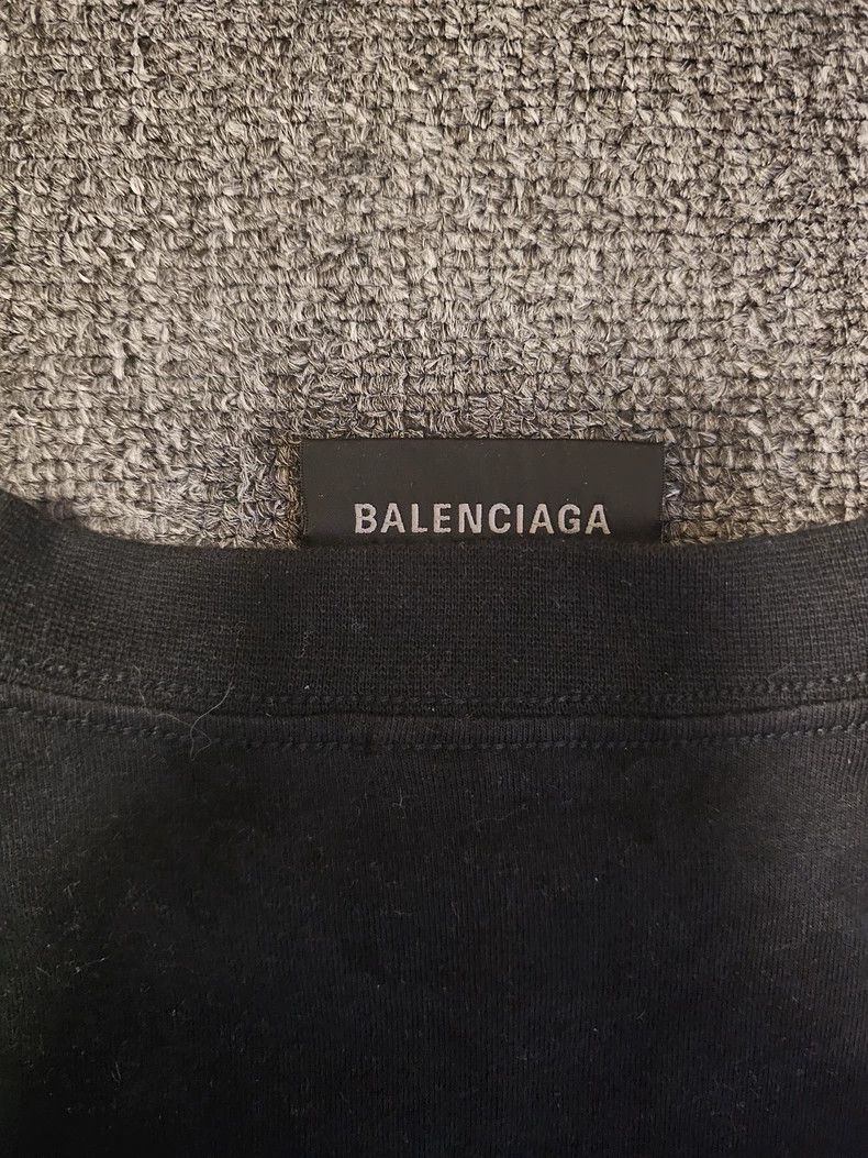 Balenciaga Balenciaga Women's Black Graffiti T-shirt-yf Size US M / EU 48-50 / 2 - 5 Thumbnail