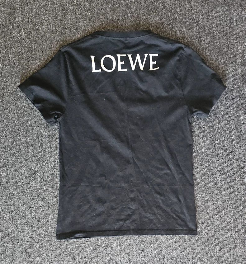 Loewe Loewe Smiley Face Short Sleeve T-Shirt-yf Size US XS / EU 42 / 0 - 4 Thumbnail