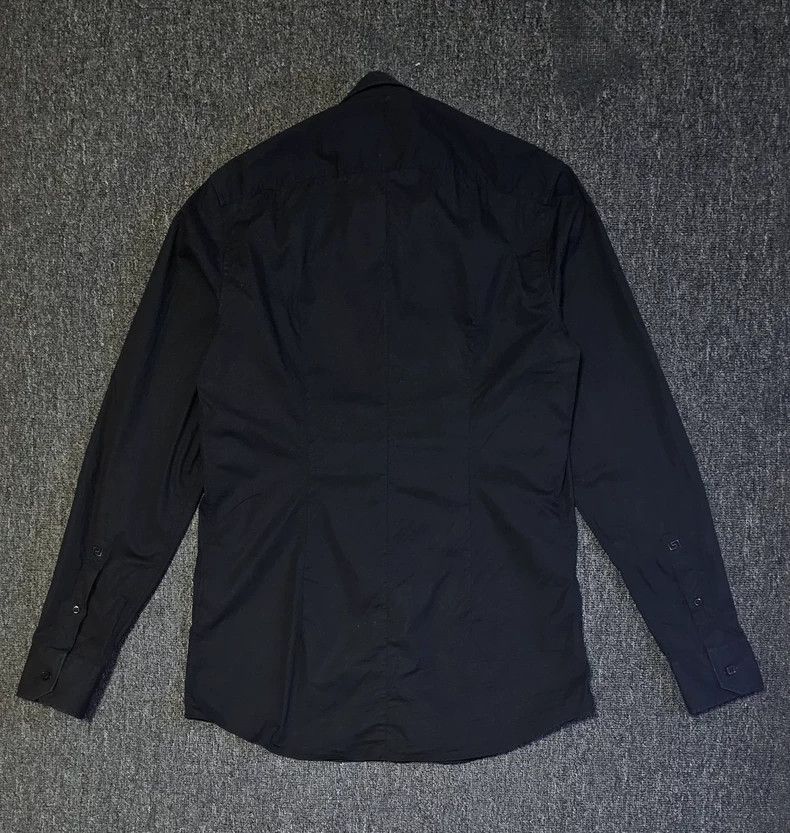Versace Versace Men's Black Button-Up Shirt-yf Size US M / EU 48-50 / 2 - 4 Thumbnail