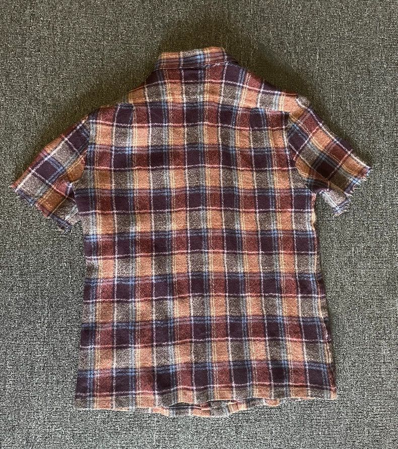 Saint Laurent Paris Saint Laurent Wool Short Sleeve Plaid Polo-yf Size US L / EU 52-54 / 3 - 5 Thumbnail