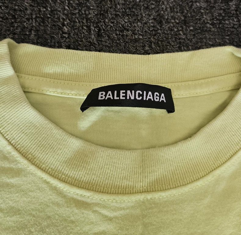 Balenciaga Balenciaga Men's Oversize Cola T-Shirt-yf Size US M / EU 48-50 / 2 - 4 Thumbnail