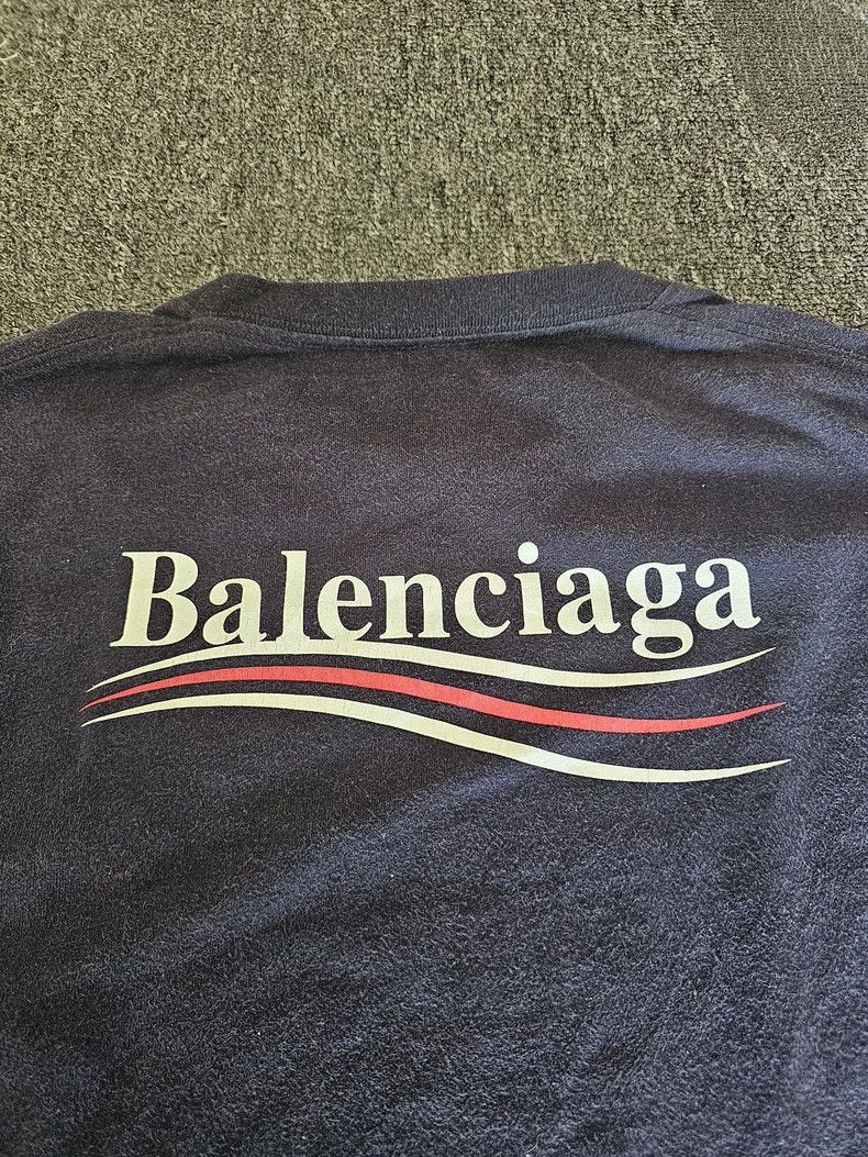 Balenciaga Balenciaga Oversize Cola Print T-Shirt-yf Size US L / EU 52-54 / 3 - 4 Thumbnail