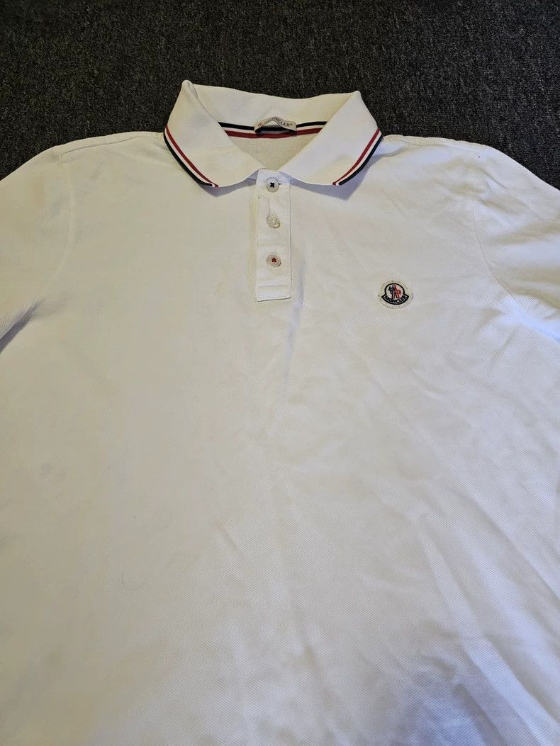 Moncler Moncler Men's Short Sleeve Polo Shirt-yf Size US M / EU 48-50 / 2 - 2 Thumbnail