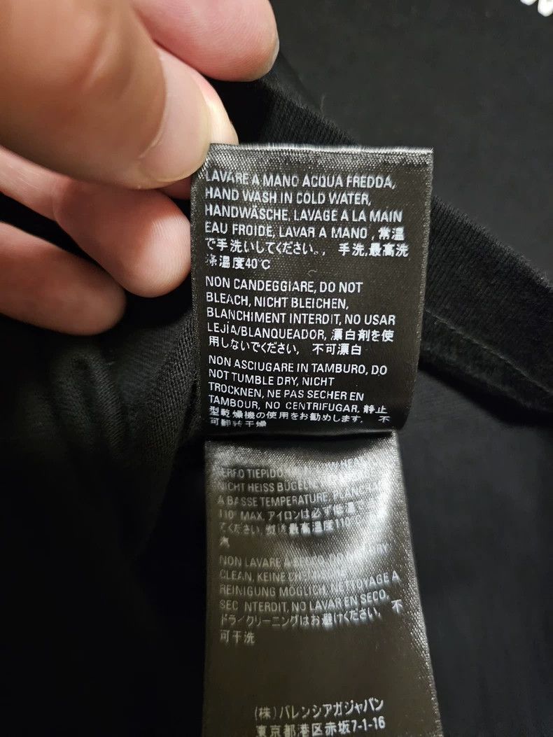 Balenciaga Balenciaga Oversize Crew Black Short Sleeve T-Shirt-yf Size US M / EU 48-50 / 2 - 6 Thumbnail