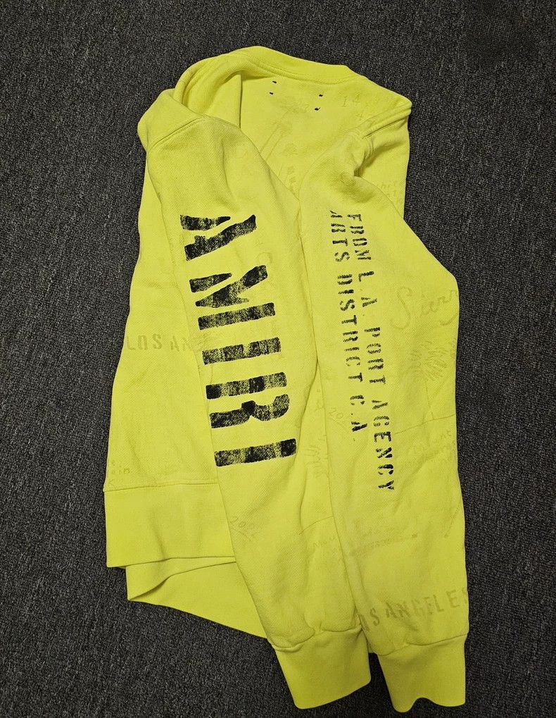 Amiri Amiri Oversize Men's Graphic Sweatshirt-yf Size US M / EU 48-50 / 2 - 5 Thumbnail