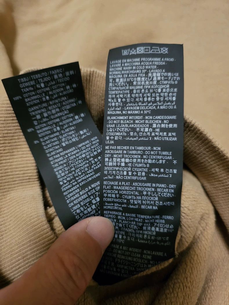 Saint Laurent Paris Saint Laurent Beige Hooded Sweatshirt-yf Size US S / EU 44-46 / 1 - 6 Thumbnail