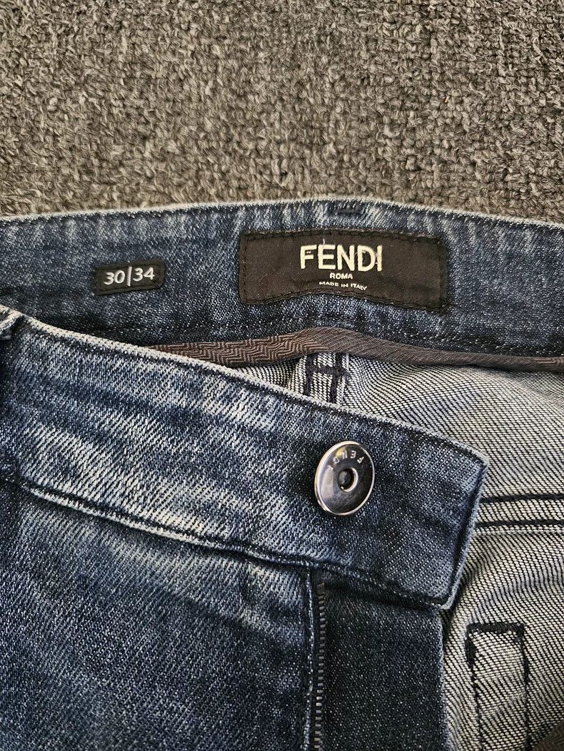 Fendi Fendi Men's Denim Jeans-yf Size US 30 / EU 46 - 4 Thumbnail
