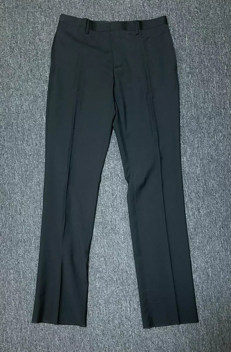 Burberry Burberry Wool Casual Black Trousers-yf Size US 36 / EU 52 - 4 Thumbnail