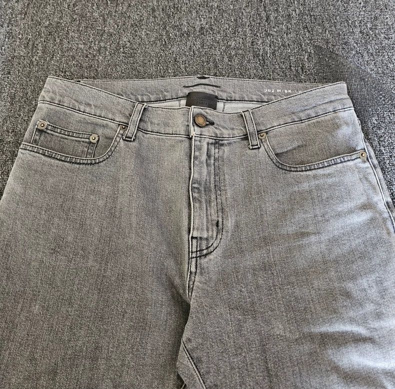 Saint Laurent Paris Saint Laurent Gray D02 Modified Jeans-yf Size US 30 / EU 46 - 2 Thumbnail