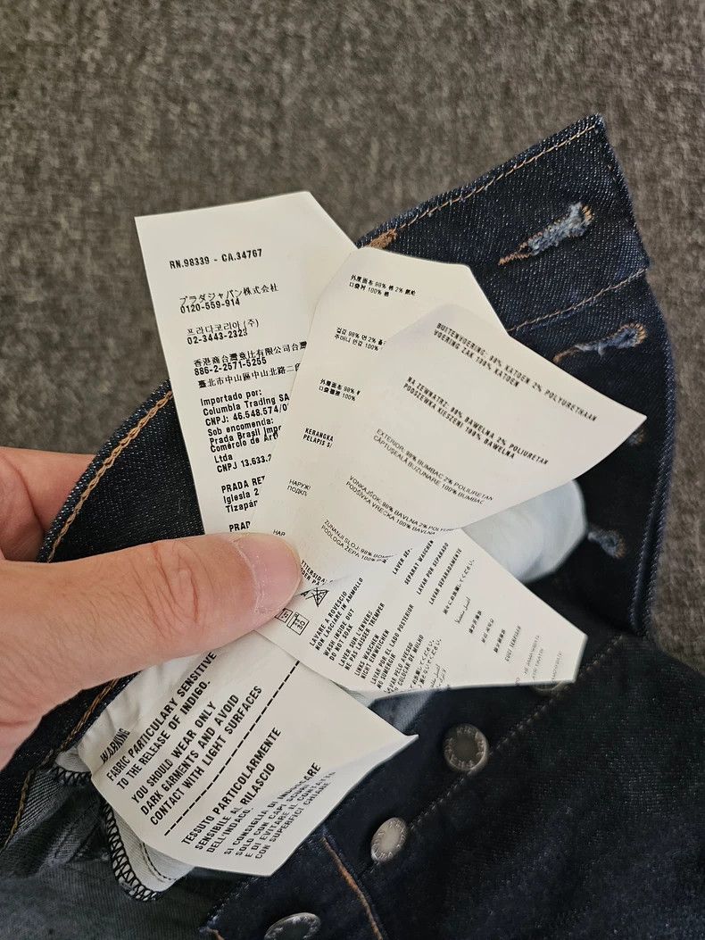 Prada Prada Original Color Flared Jeans Unisex-yf Size US 30 / EU 46 - 7 Thumbnail