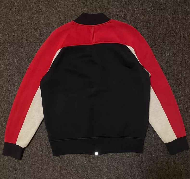 Burberry Burberry Black Bomber Jacket with Red Trim-yf Size US L / EU 52-54 / 3 - 4 Thumbnail