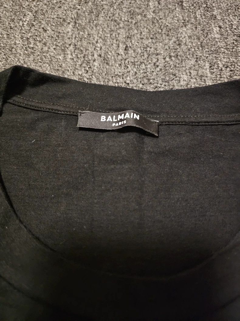 Balmain Balmain Short Sleeve Graphic Print T-Shirt-yf Size US M / EU 48-50 / 2 - 3 Thumbnail