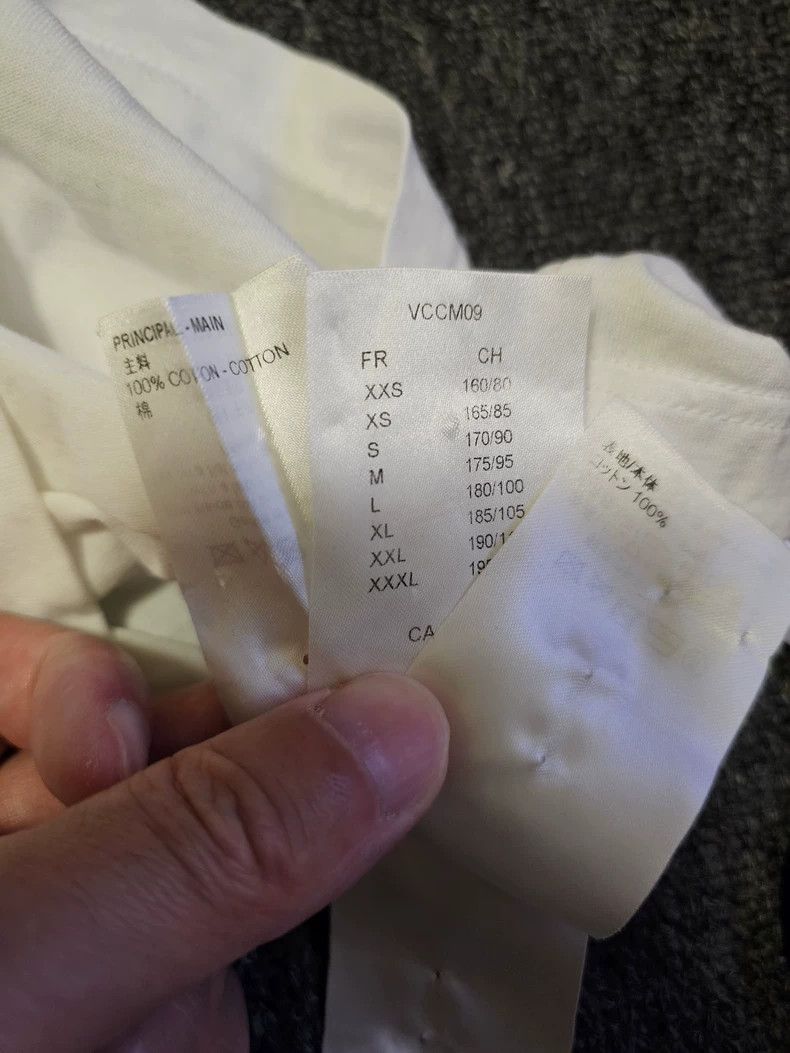 Louis Vuitton Louis Vuitton White Short Sleeve T-shirt-yf Size US M / EU 48-50 / 2 - 5 Thumbnail