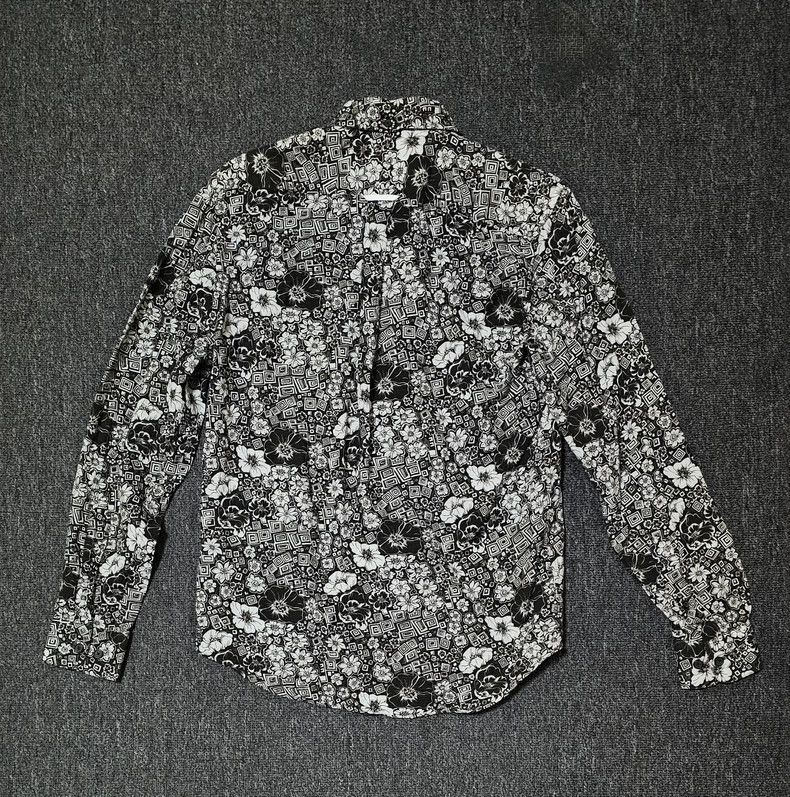 Balenciaga Acne Studios Floral Print Button-Up Shirt-yf Size US M / EU 48-50 / 2 - 4 Thumbnail