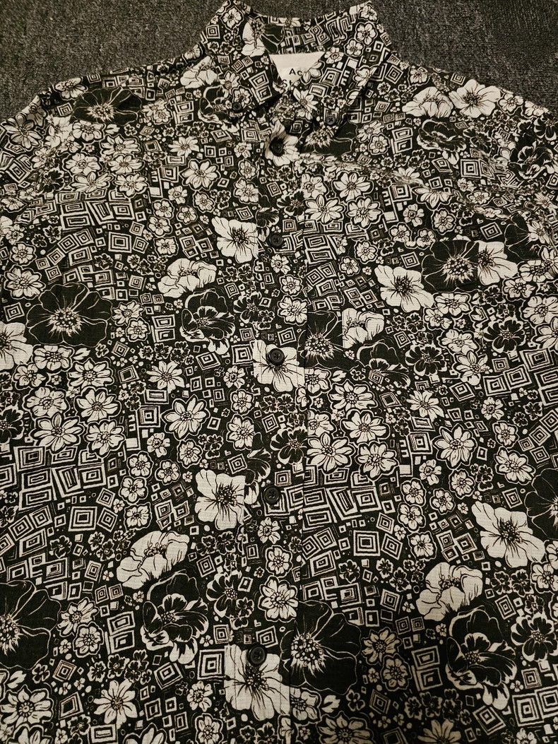 Balenciaga Acne Studios Floral Print Button-Up Shirt-yf Size US M / EU 48-50 / 2 - 2 Thumbnail