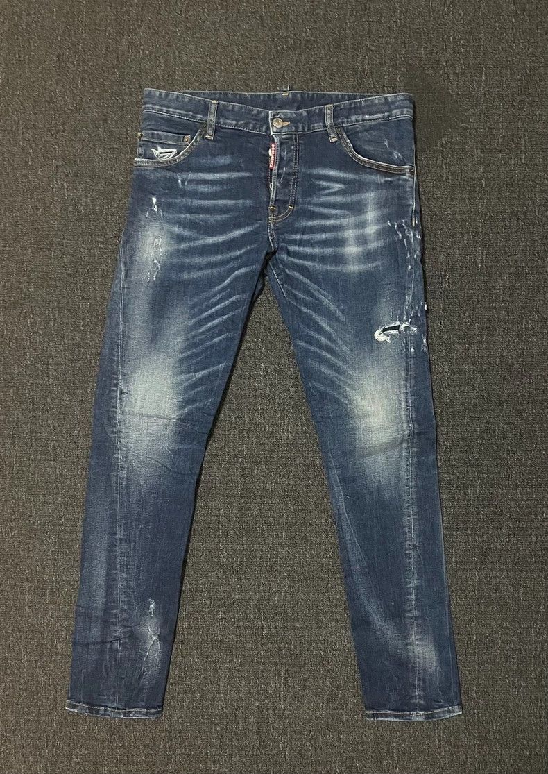 Dsquared2 Dsquared2 Men's Slim Fit Denim Jeans-yf Size US 36 / EU 52 - 3 Thumbnail