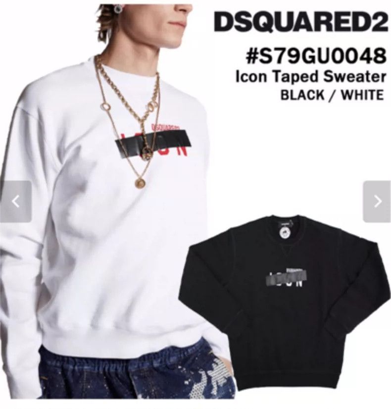 Dsquared2 DSquared2 Black Icon Sweatshirt-yf Size US L / EU 52-54 / 3 - 2 Thumbnail