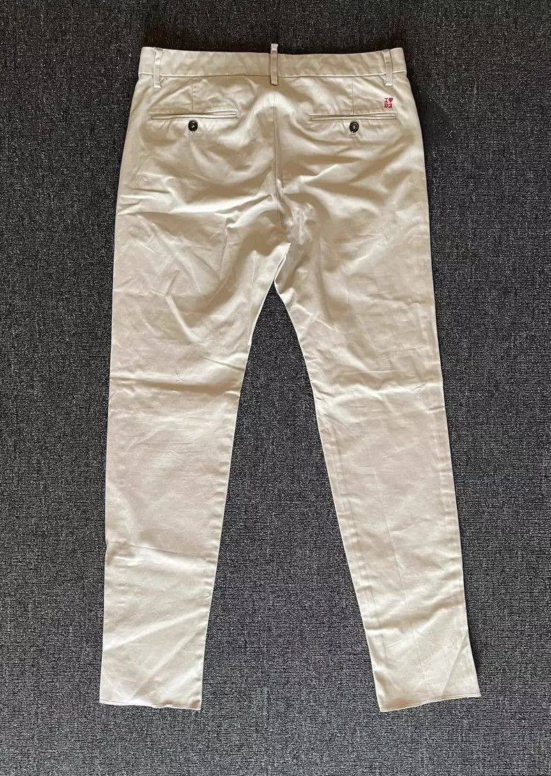 Dsquared2 DSquared2 Beige Casual Pants-yf Size US 36 / EU 52 - 6 Thumbnail