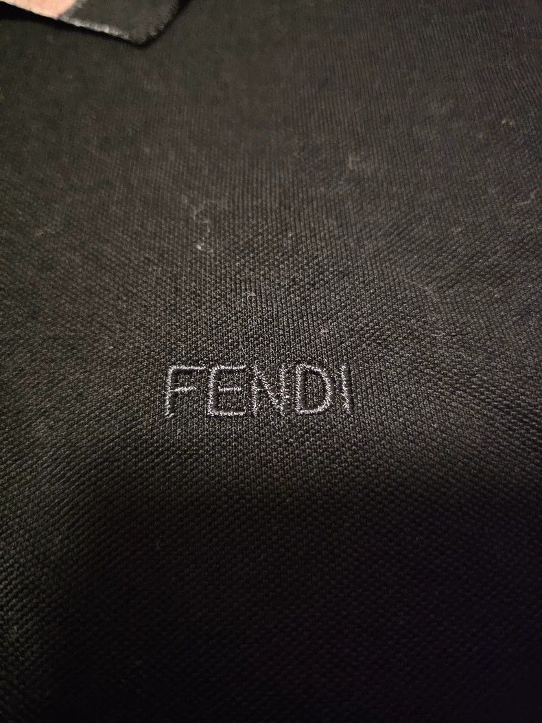 Fendi Fendi Men's Short Sleeve Polo Shirt-yf Size US XL / EU 56 / 4 - 2 Thumbnail