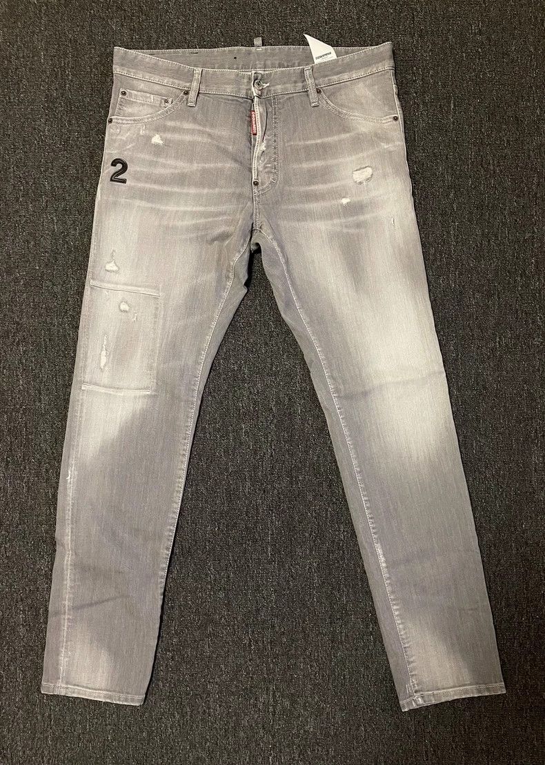 Dsquared2 Dsquared2 Gray CG Jeans with Stretch-yf Size US 32 / EU 48 - 4 Thumbnail