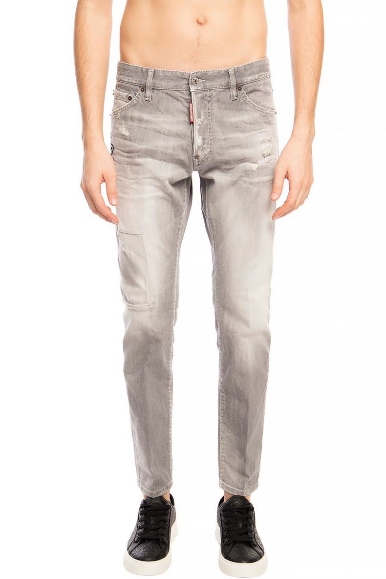 Dsquared2 Dsquared2 Gray CG Jeans with Stretch-yf Size US 32 / EU 48 - 2 Thumbnail