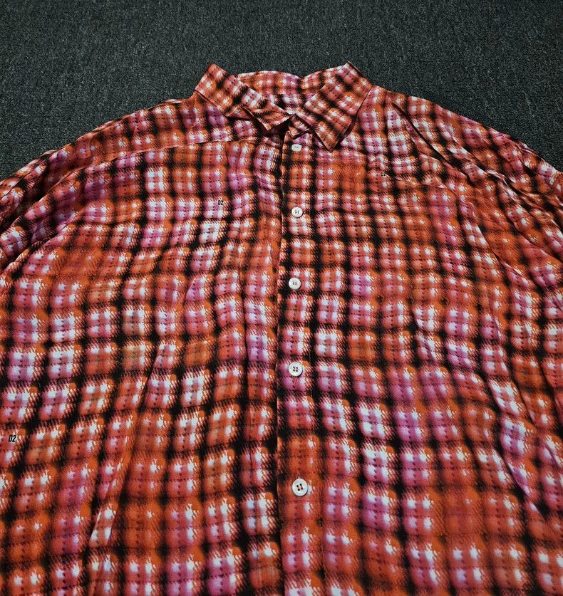 Dsquared2 Dsquared2 Oversized Plaid Button-Up Shirt-yf Size US L / EU 52-54 / 3 - 3 Thumbnail