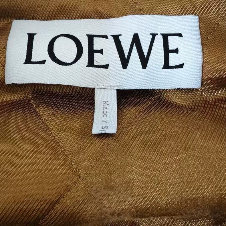 Loewe Loewe Brown Leather Collar Zip Jacket-yf Size US L / EU 52-54 / 3 - 3 Thumbnail