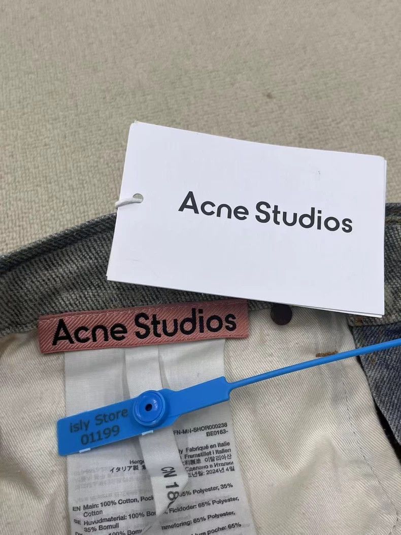 Acne Studios Acne Studios 3D Print Denim Shorts-yf Size US 32 / EU 48 - 5 Thumbnail