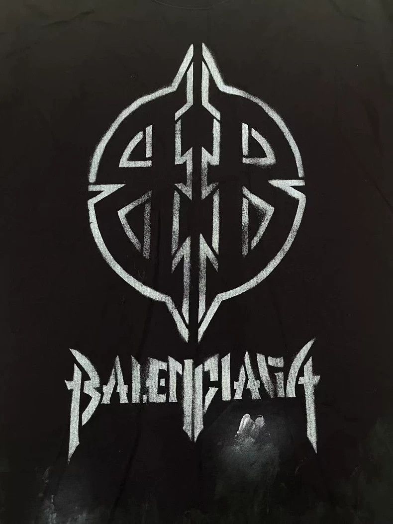 Balenciaga Balenciaga Logo Print Short Sleeve T-Shirt-yf Size US M / EU 48-50 / 2 - 3 Thumbnail