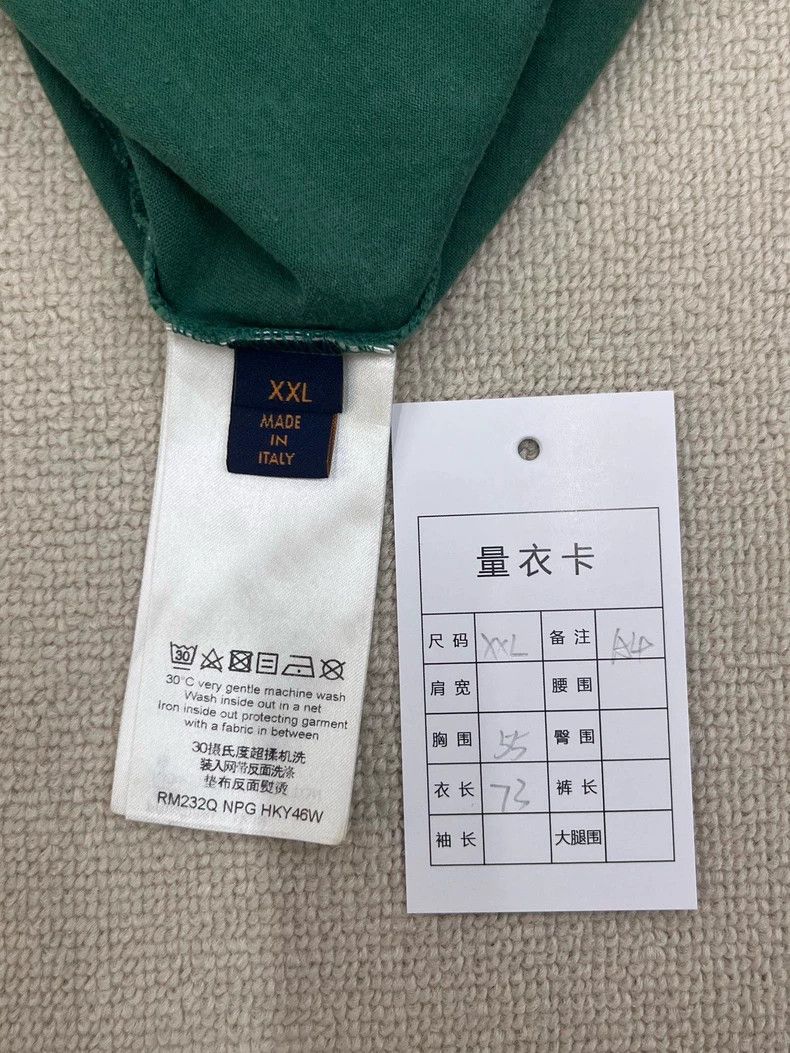Louis Vuitton Louis Vuitton Green Gradient Monogram T-Shirt-yf Size US XXL / EU 58 / 5 - 4 Thumbnail