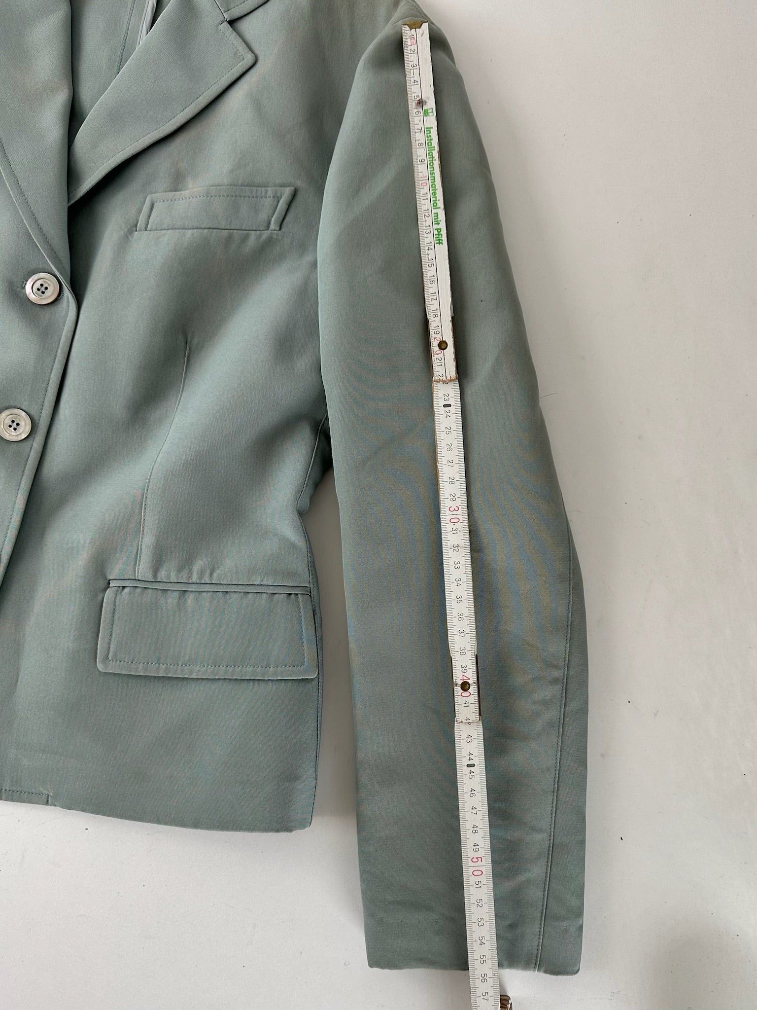 Gucci Vintage Silk Blazer /Trech 38/M Size M / US 6-8 / IT 42-44 - 7 Thumbnail