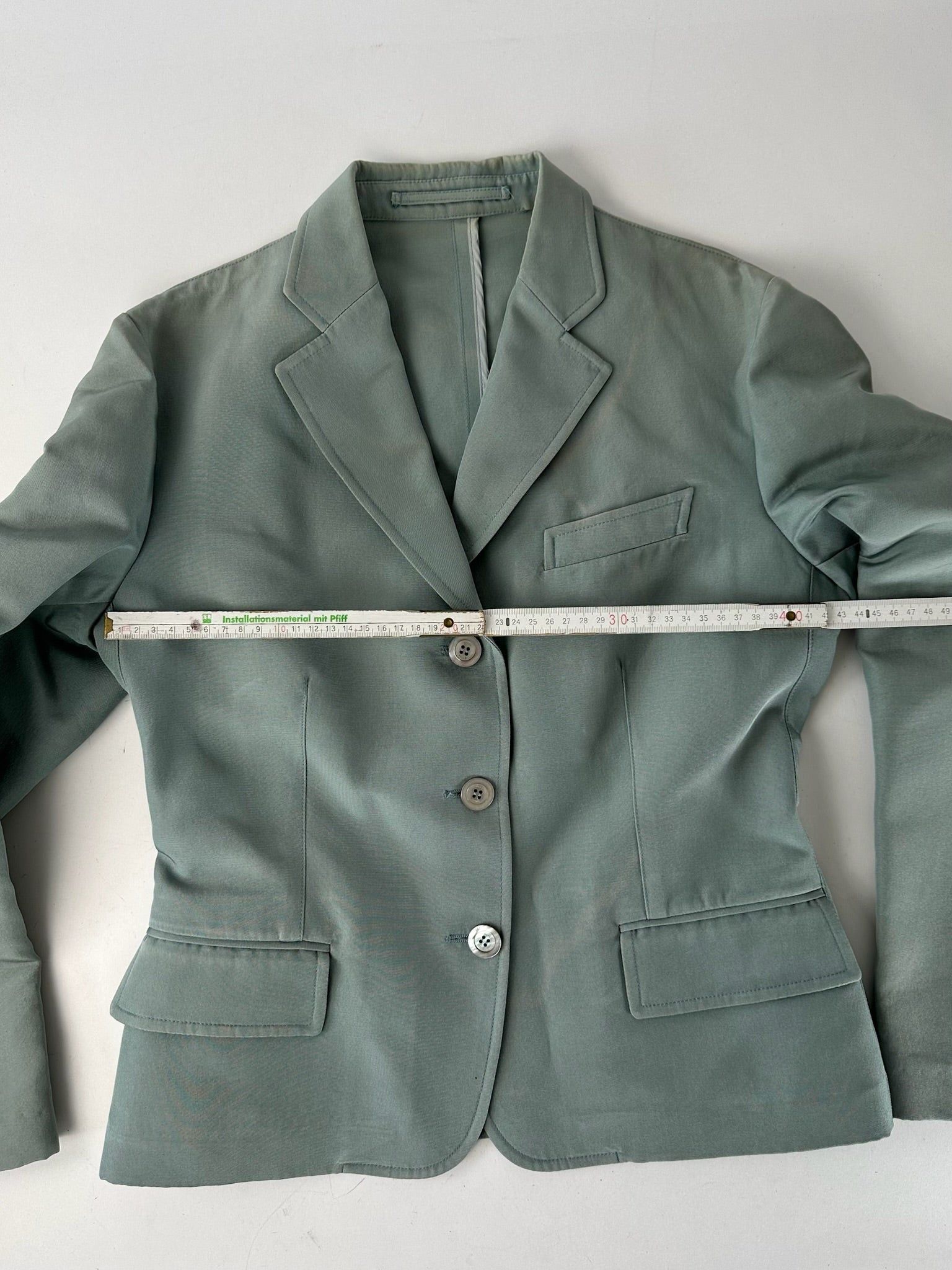 Gucci Vintage Silk Blazer /Trech 38/M Size M / US 6-8 / IT 42-44 - 8 Thumbnail