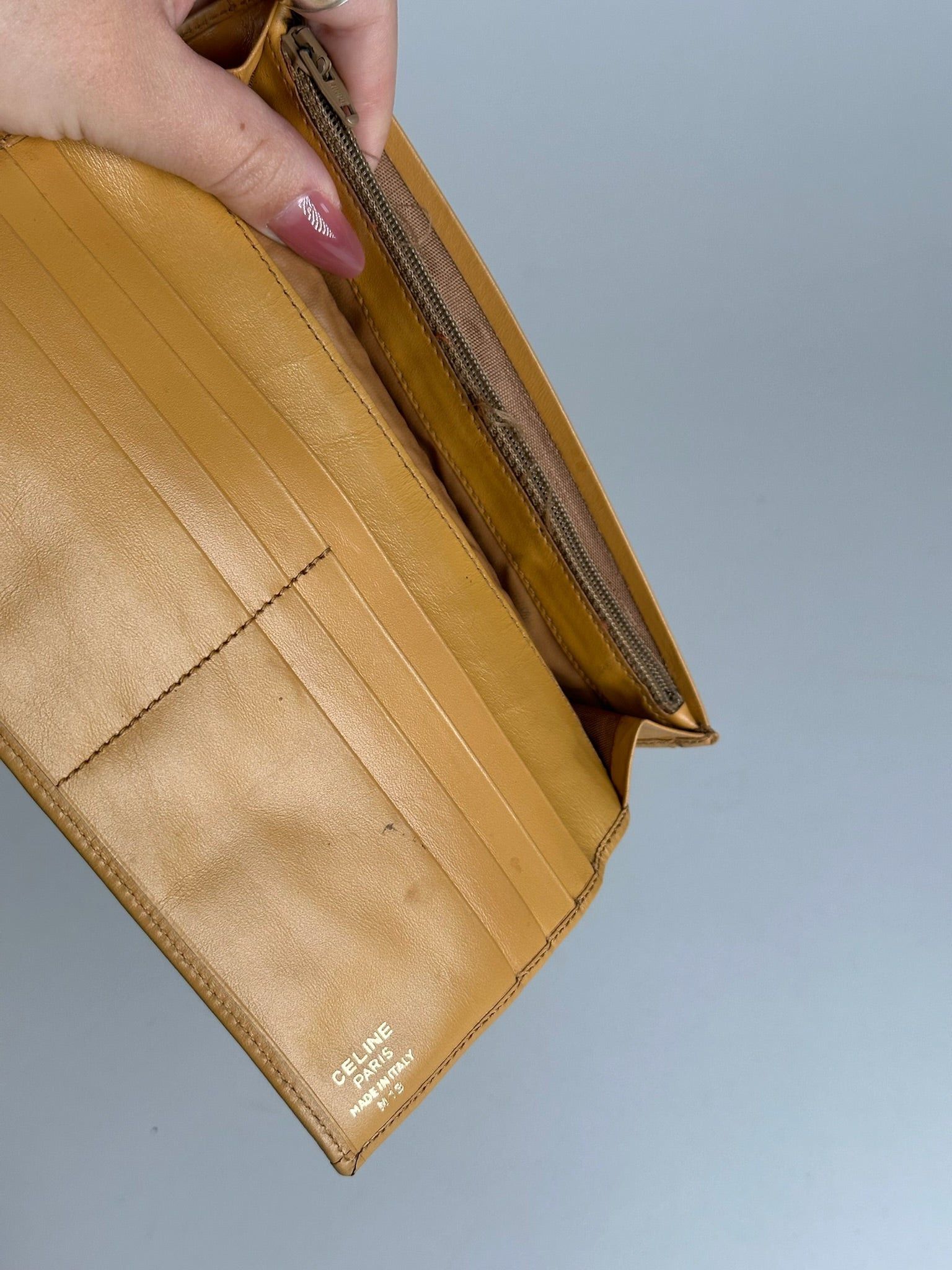 Celine Vintage Paris leather monogram Card Holder Size ONE SIZE - 10 Thumbnail