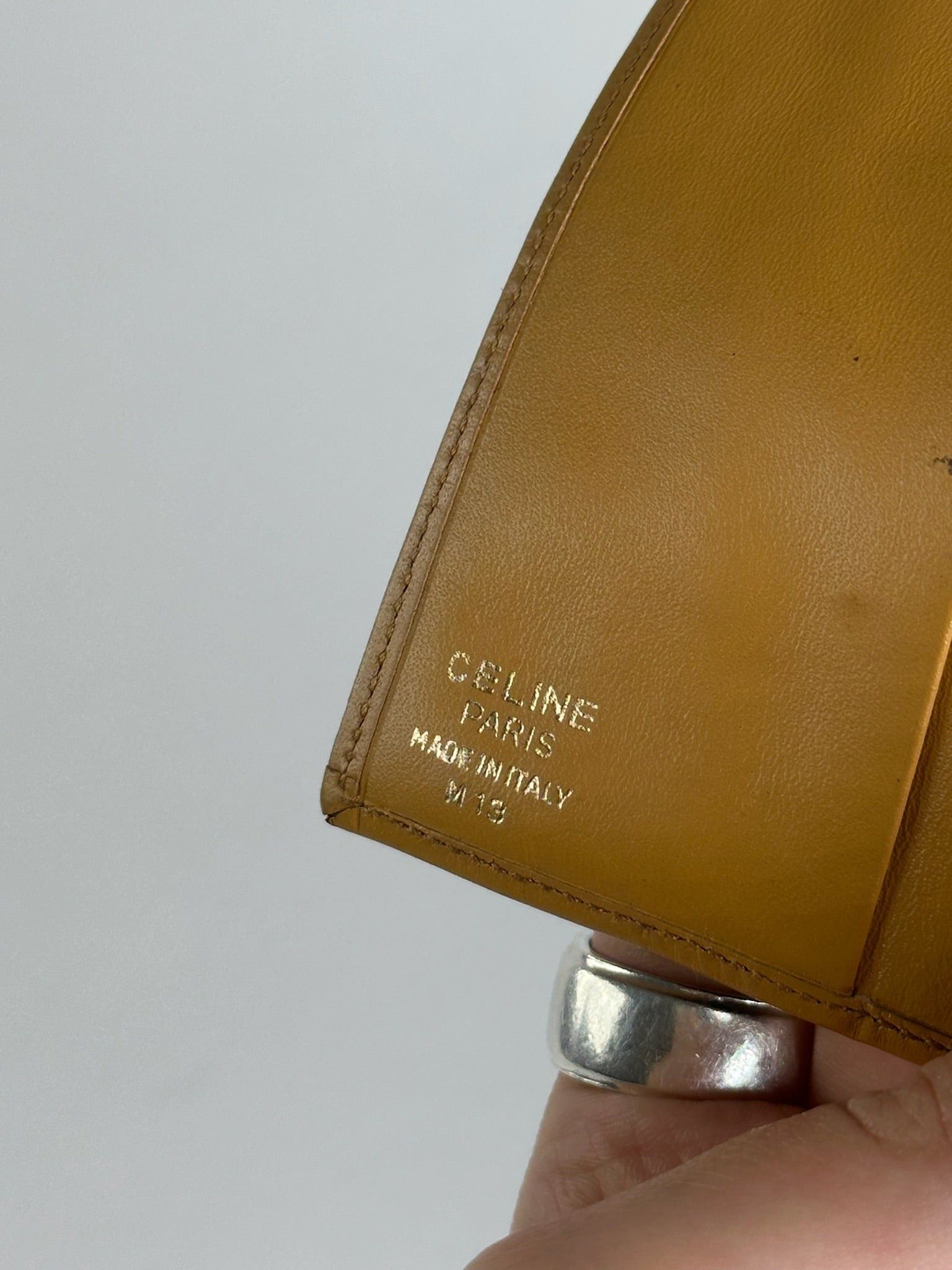 Celine Vintage Paris leather monogram Card Holder Size ONE SIZE - 5 Thumbnail