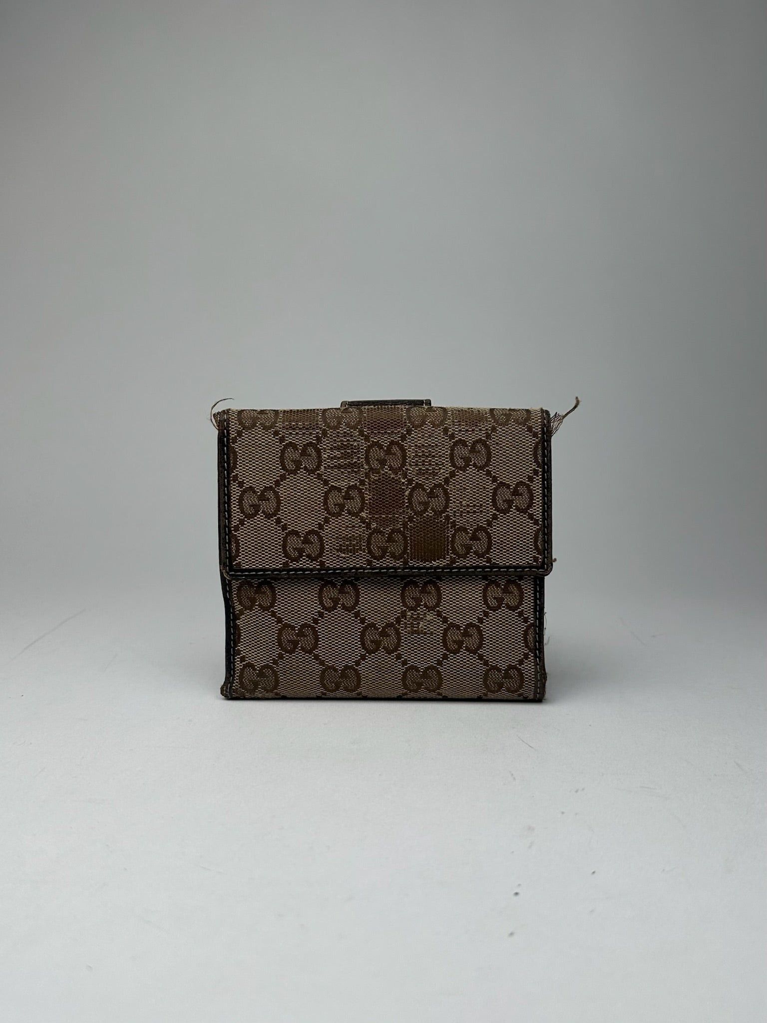Gucci Vintage Monogram Wallet beige Size ONE SIZE - 2 Thumbnail