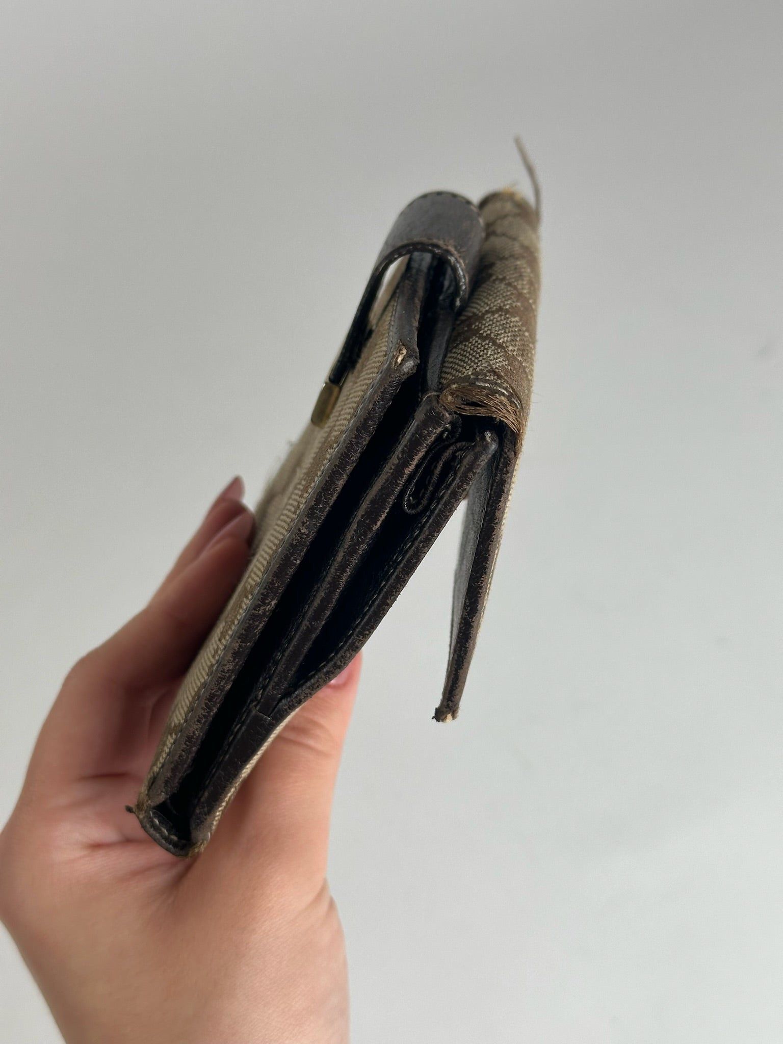 Gucci Vintage Monogram Wallet beige Size ONE SIZE - 6 Thumbnail