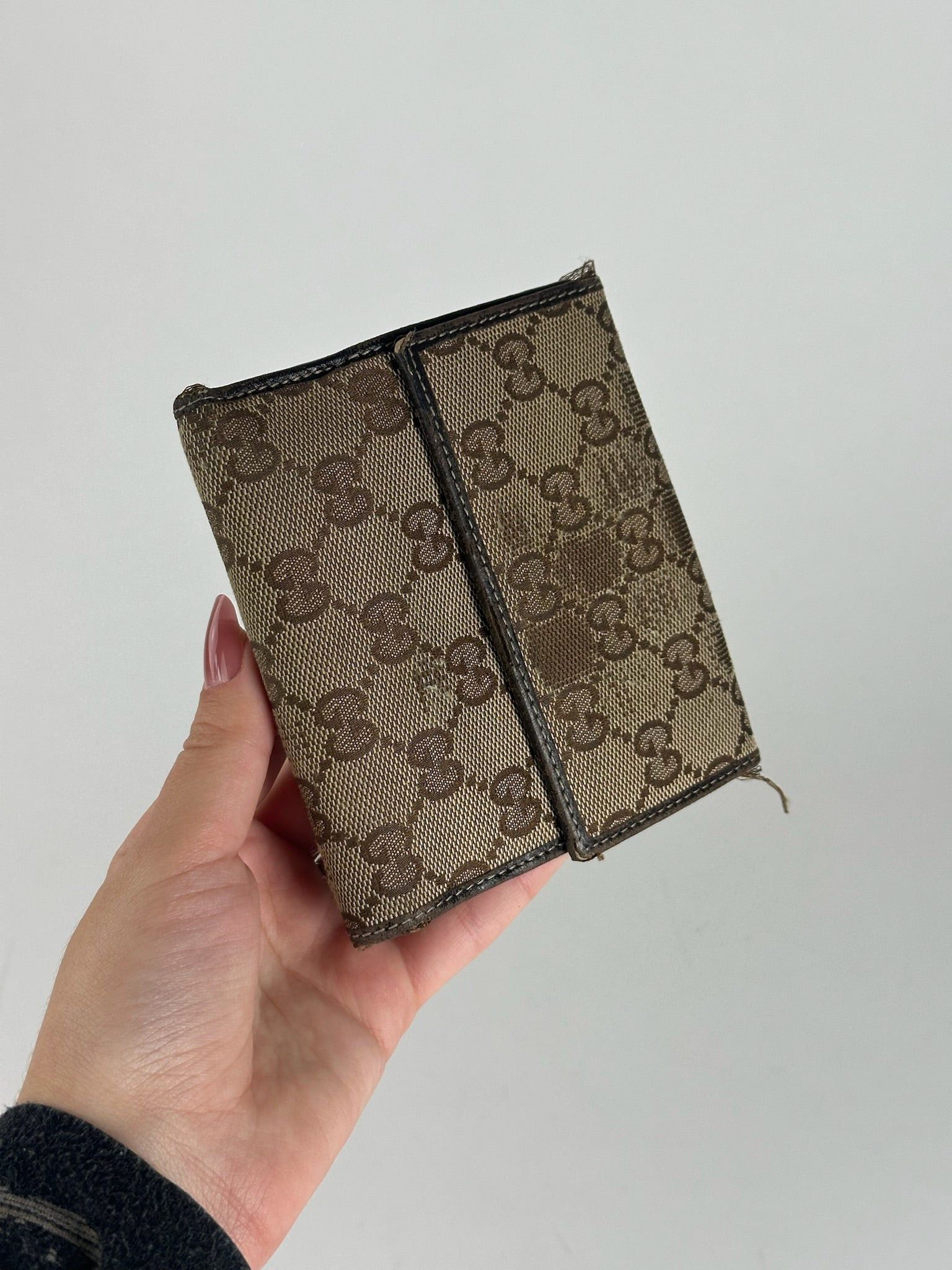 Gucci Vintage Monogram Wallet beige Size ONE SIZE - 9 Thumbnail