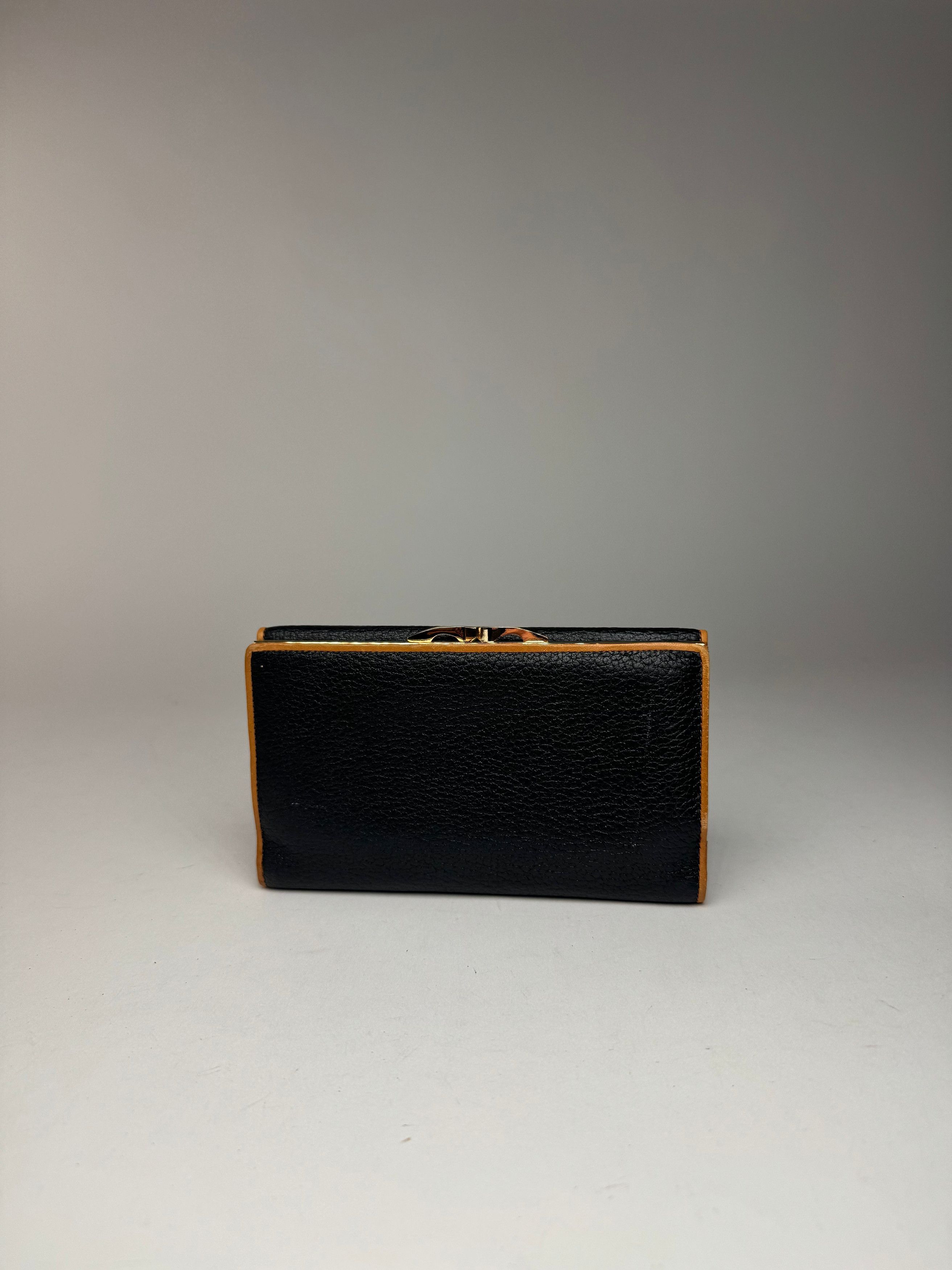 Dior Vintage Leather wallet black brown Size ONE SIZE - 12 Thumbnail