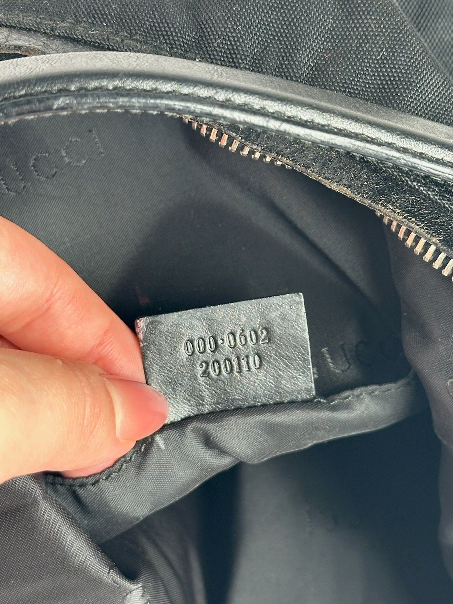 Gucci Vintage Cotton bag black Size ONE SIZE - 4 Thumbnail
