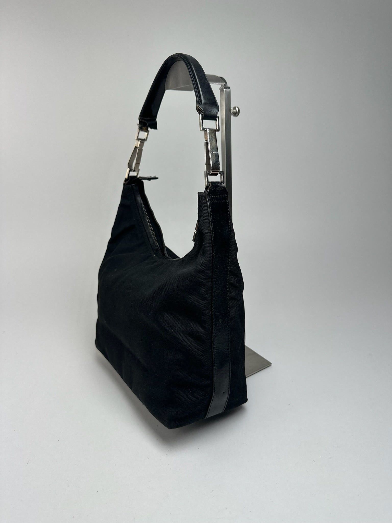 Gucci Vintage Cotton bag black Size ONE SIZE - 2 Thumbnail