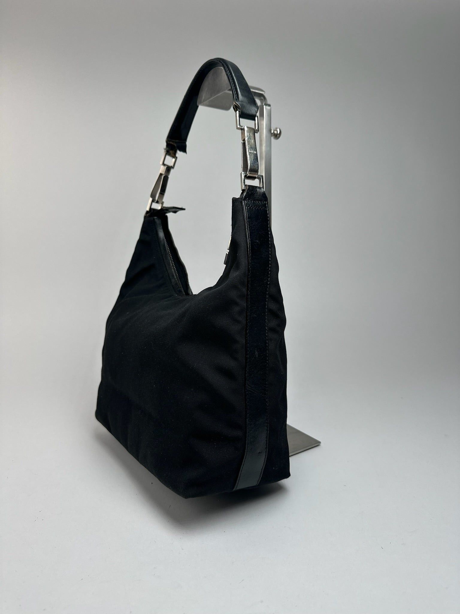 Gucci Vintage Cotton bag black Size ONE SIZE - 11 Thumbnail