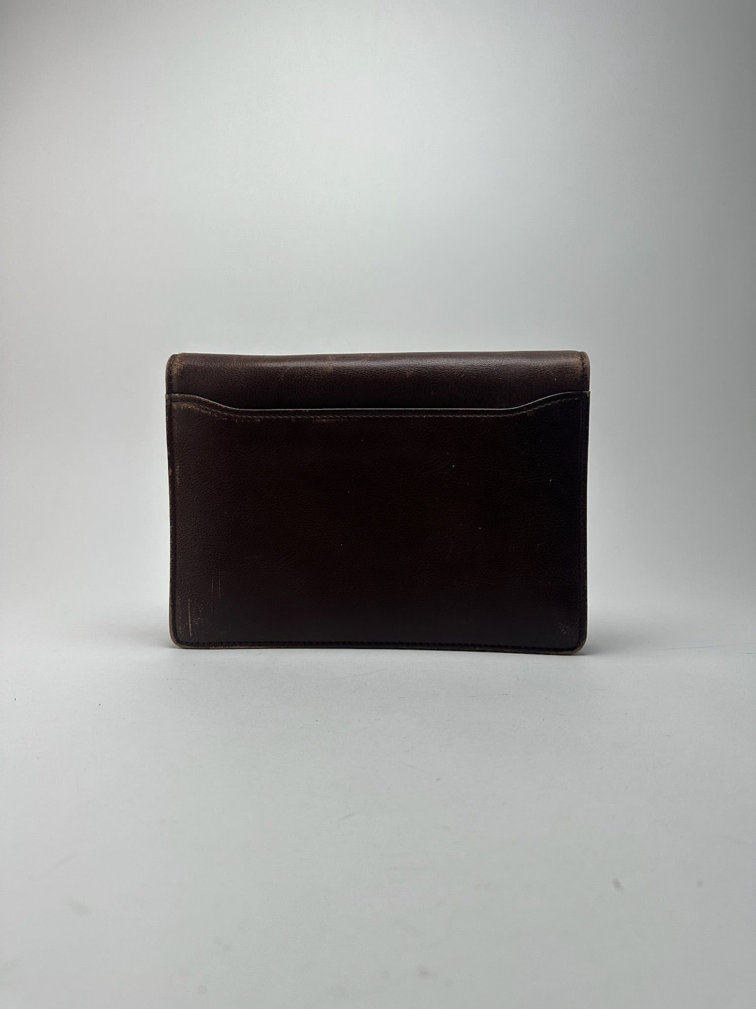 Balenciaga Vintage Leather clutch brown Size ONE SIZE - 2 Thumbnail